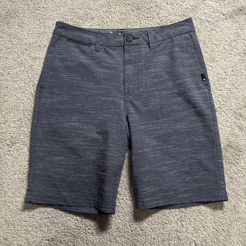 Quiksilver Men’s Amphibian Hybrid Shorts Size 28 Blue Quick DryFlight Surf Beach